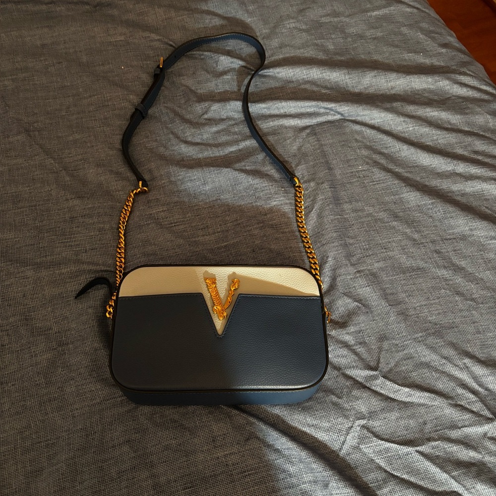 Versace Leather Camera Bag